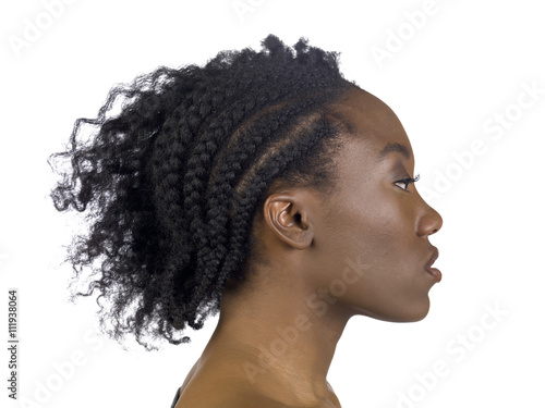 side shot african woman