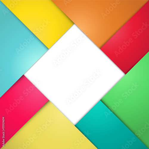 Free Download Background modern material design. Geometric form with black line. Abstract creative concept. White space for you text design vector - GFXLoad