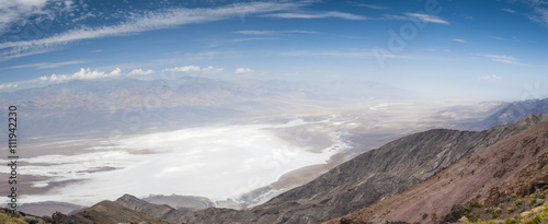 Panorama of the Death Valley from the Dante Point.
