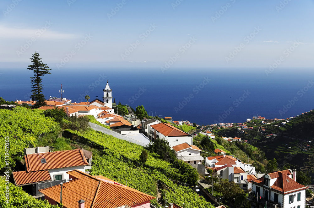 Camara de Lobos resort, Madeira island, Portugal