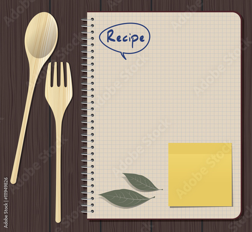 Recipes Cookbook. Cooking Notebook
