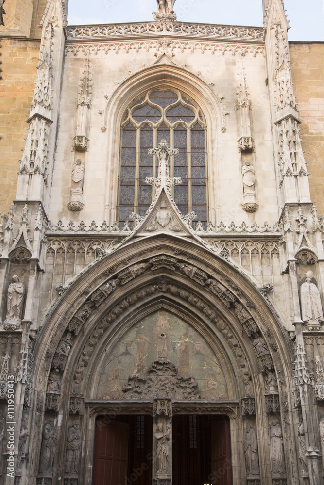 Cathedral Facade, Aix-en-Provence; France