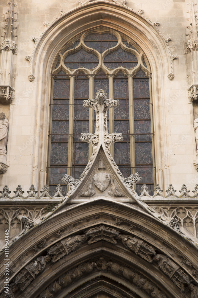 Fototapeta premium Cathedral Facade, Aix-en-Provence; France