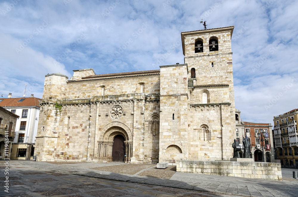 Church of San Juan Bautista  Zamora Spain.