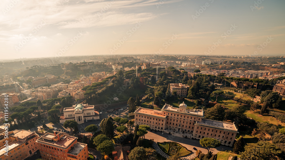 Rome, Italy: Gardens of Vatican City State