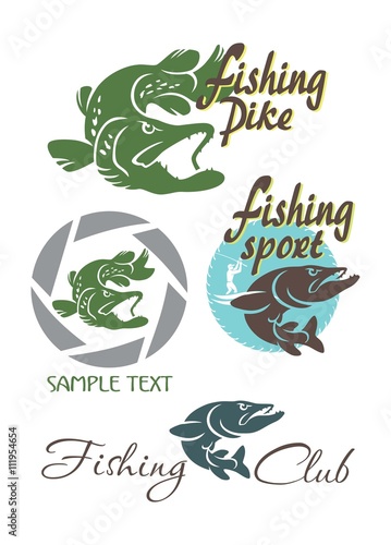  pike fish logo
