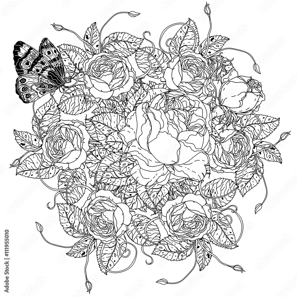 still life coloring book antistress style still life coloring book antistress style