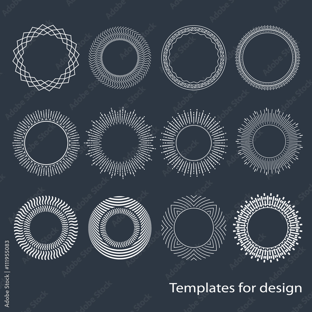 Templates monograms for various design projects. The file contains samples of brushes to create them. Templates monograms for various design projects. The file contains samples of brushes to create them.