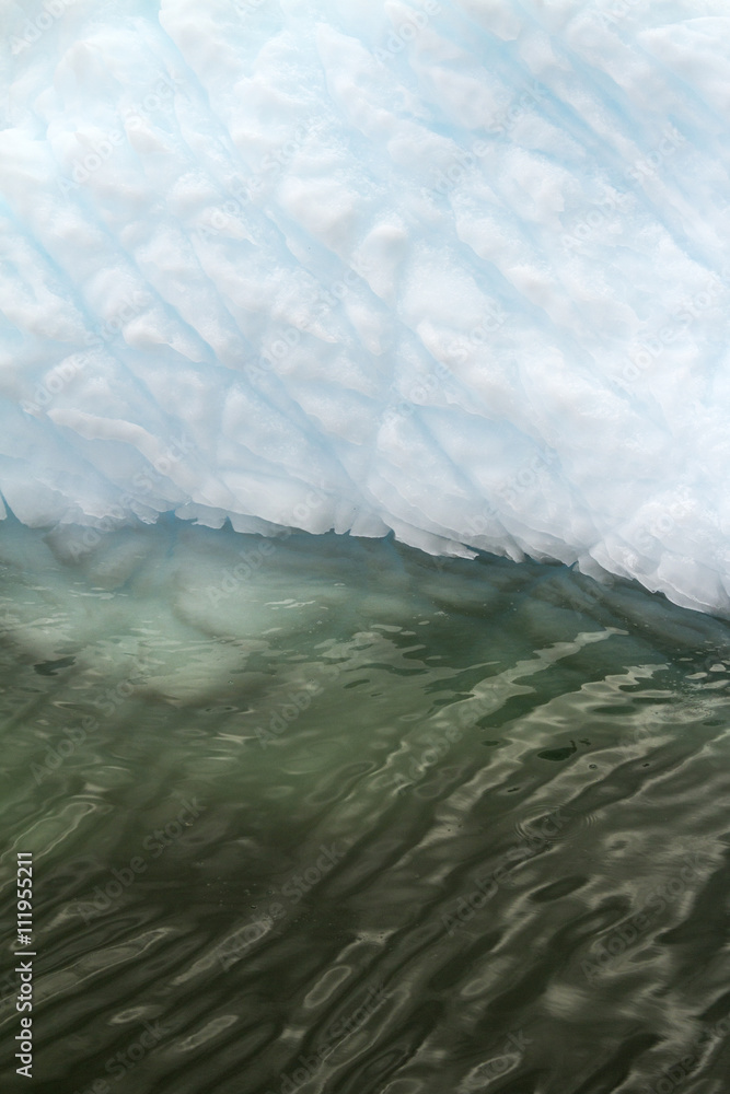 Antarctica - Non-Tabular Iceberg Floating In The Southern Ocean - Dry ...