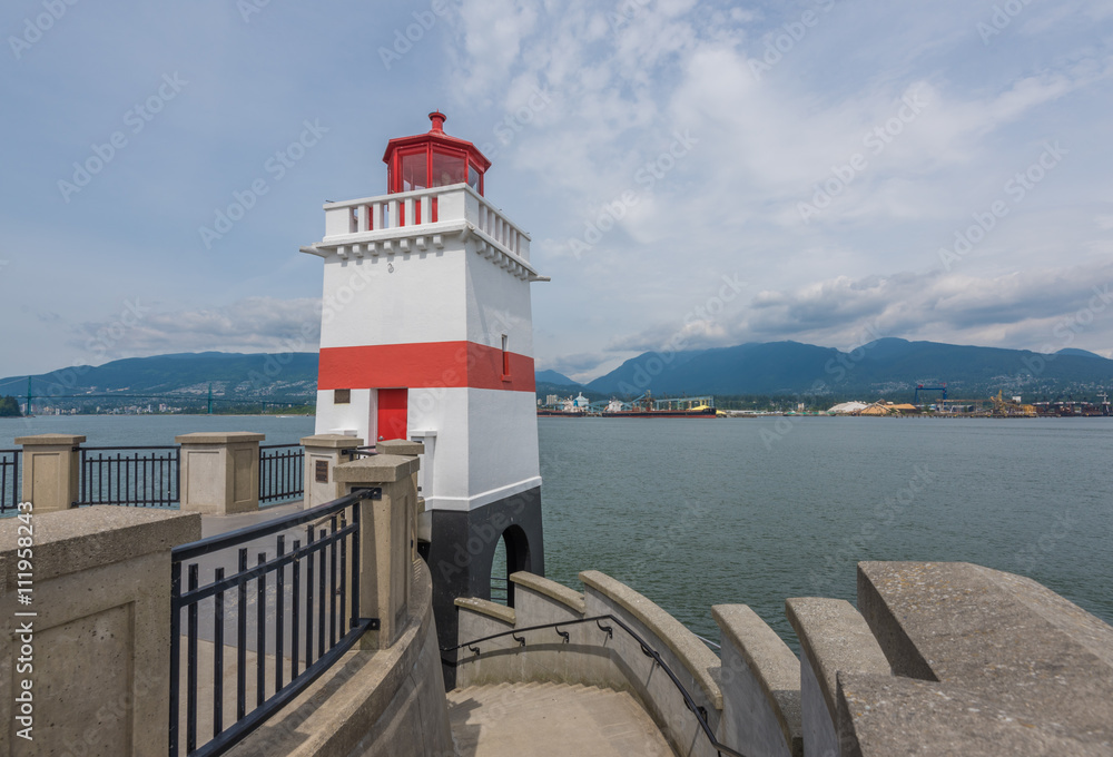 Brockton Point Leuchtturm, Vancouver BC, Stanley Park