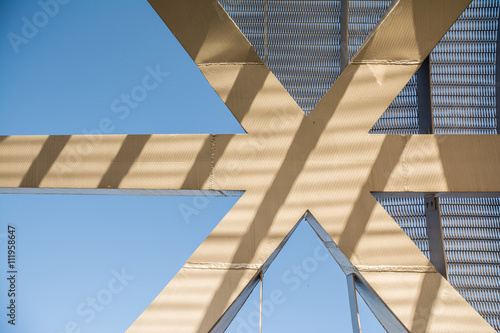 detailed bridge construction