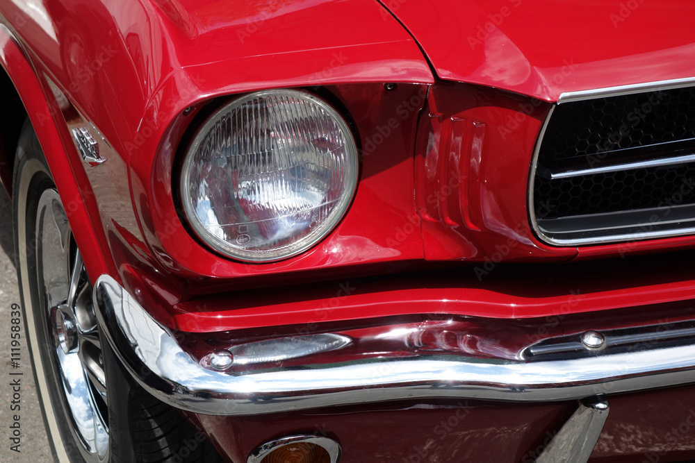 Fotografie, Obraz Ford Mustang 1965 | Posters.cz