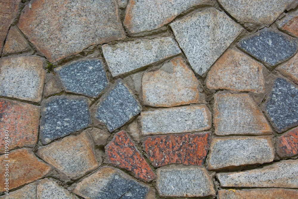 Stone wall background granite tiles Stone wall background granite tiles