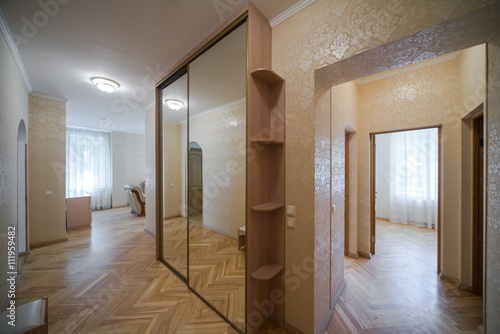 Corridor, hall room in a modern house.