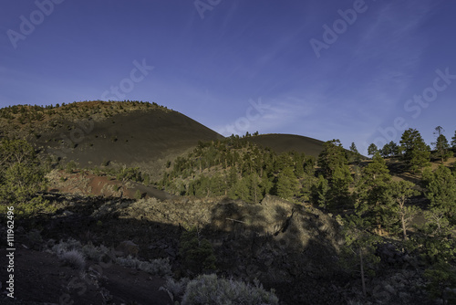 Wallpaper Mural Mountain of lava with blue sky Torontodigital.ca