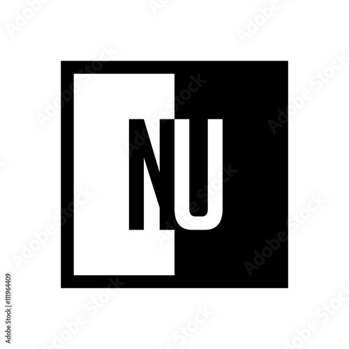 initial square half logo