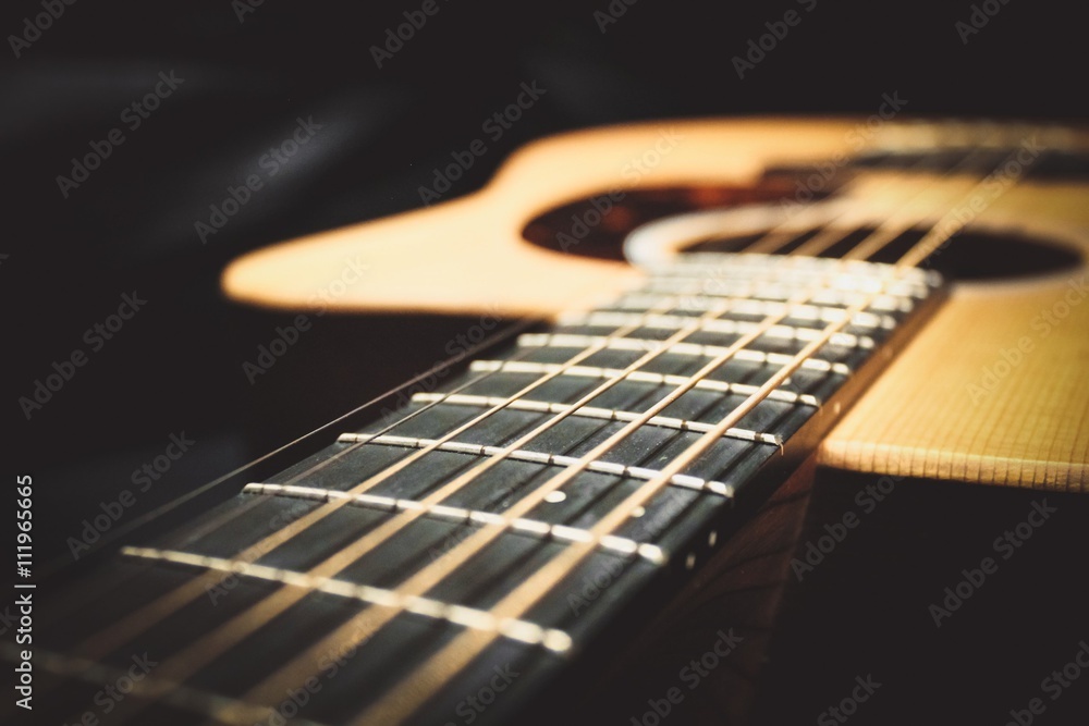 Fototapeta premium Acoustic guitar