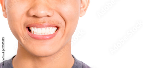 Nice smile and teeth