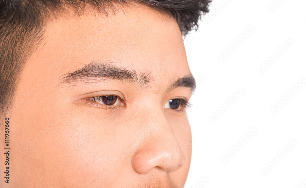 Eyes and eyebrows of Asian boy Stock Photo Adobe Stock