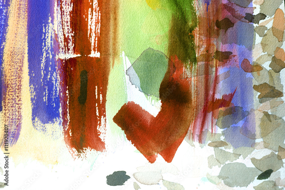 Fototapeta premium abstract watercolor background design