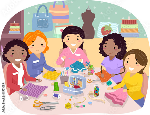 Stickman Girls Sewing Club