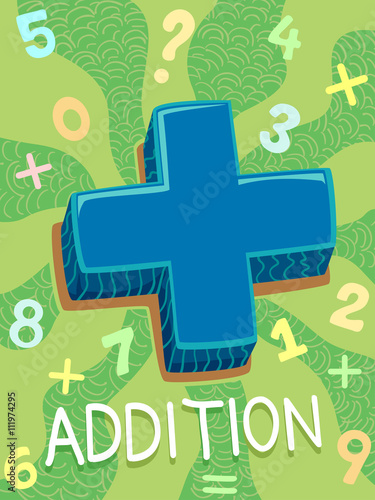 Math Addition Symbol Design