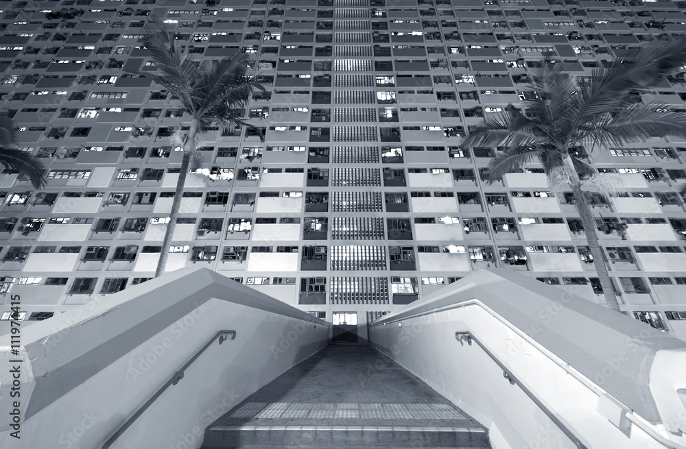 Fototapeta premium Public estate in Hong Kong