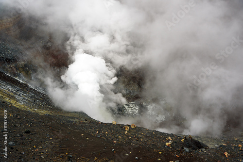Tompaluan crater Lokon-Empung volcano photo