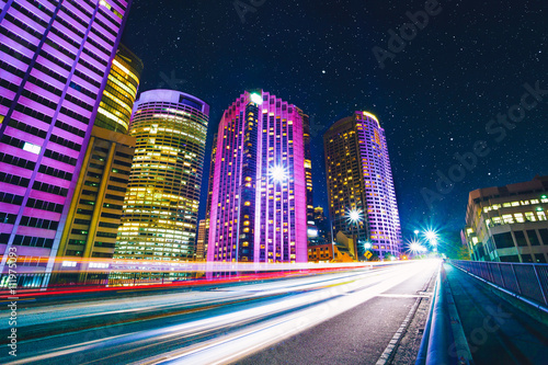Sticker Light Trails