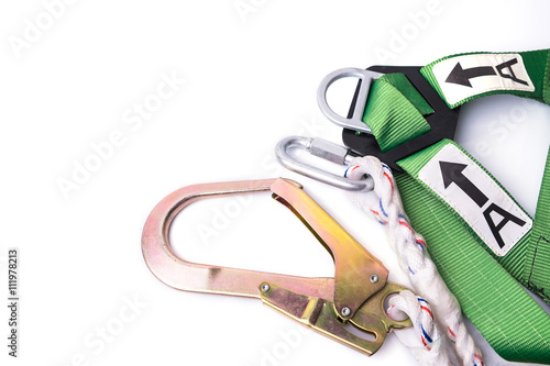 Closeup fall protection