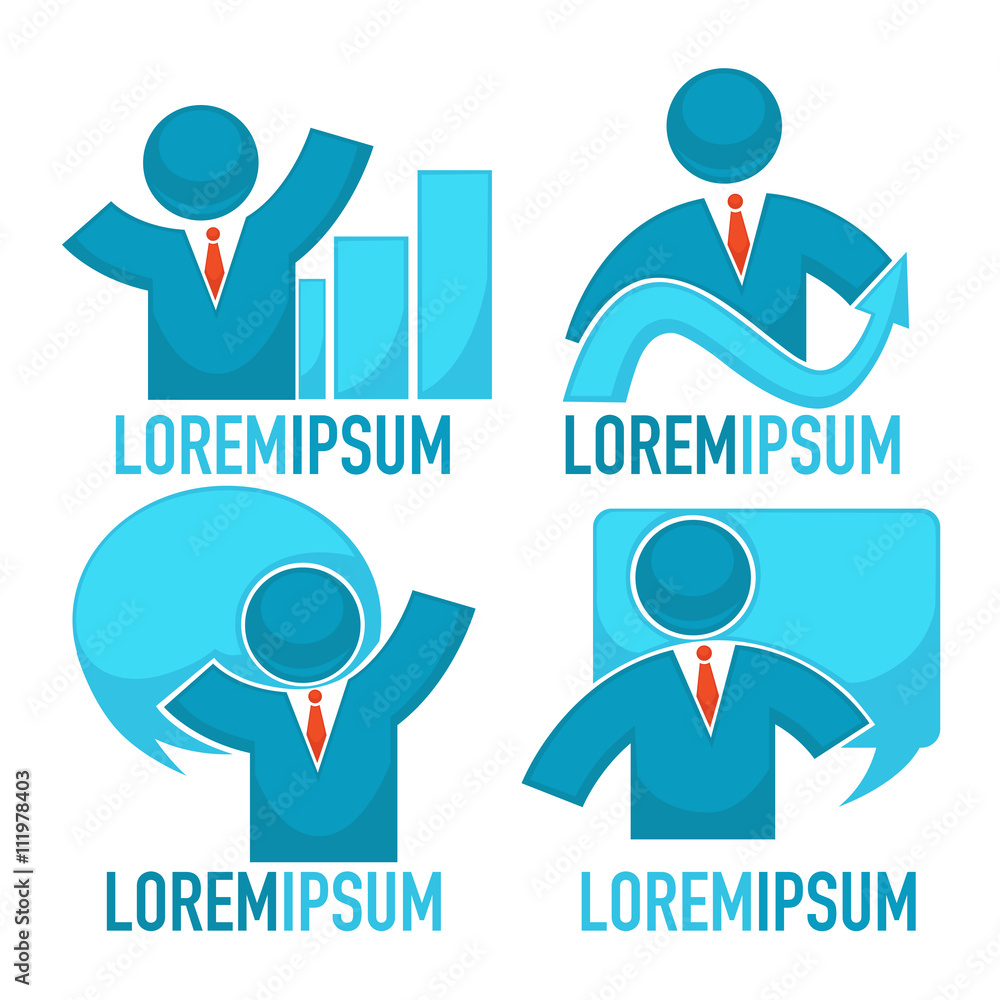 success, business people, abstract vector collection success, business people, abstract vector collection