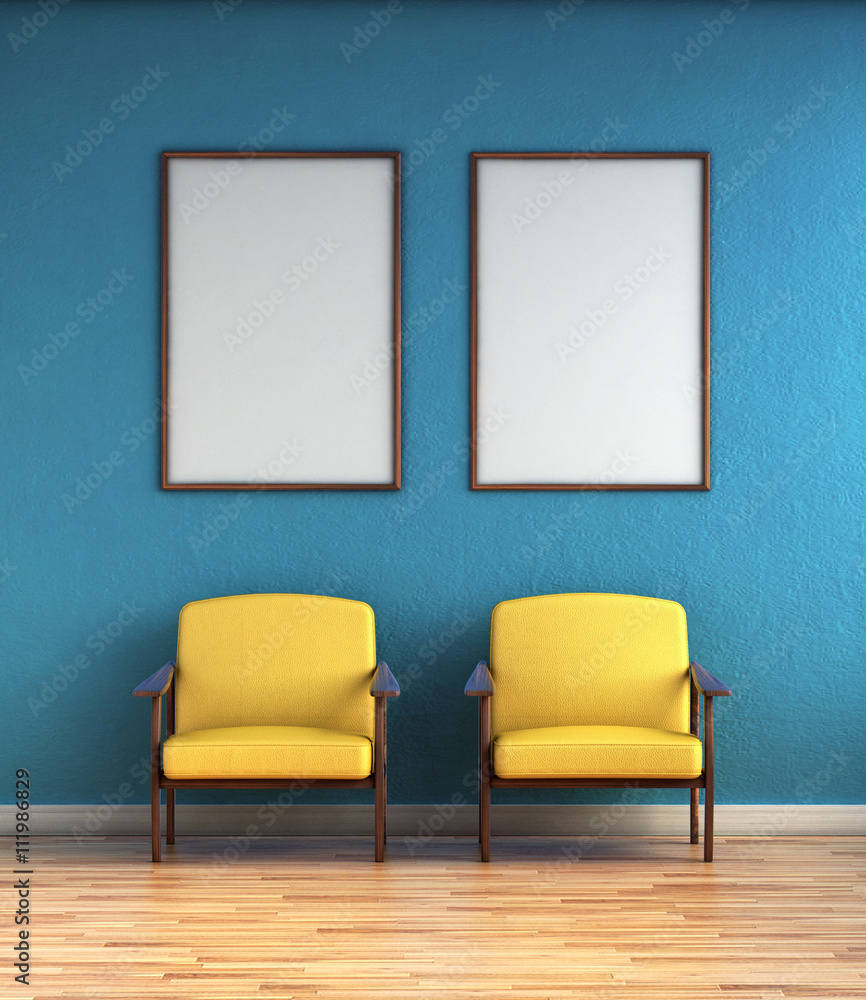 Concept mock up frame, Contemporary design, 3d render interior Concept mock up frame, Contemporary design, 3d render interior