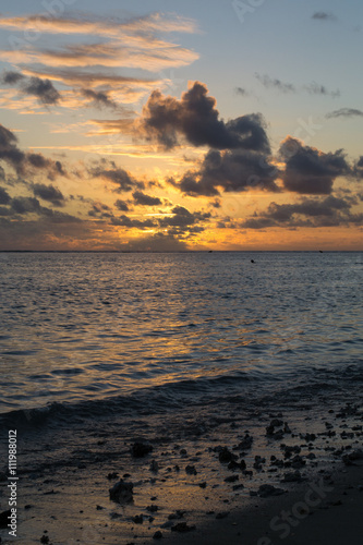 Coucher de soleil  Ile de la R  union