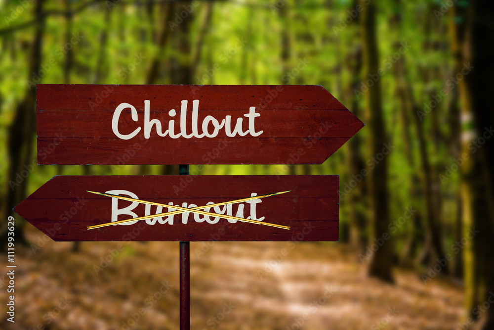 Schild 104 - Chillout