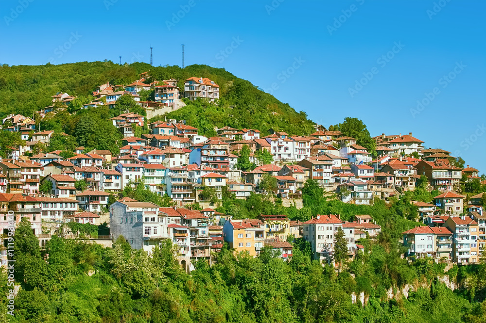 City District on a Hillside