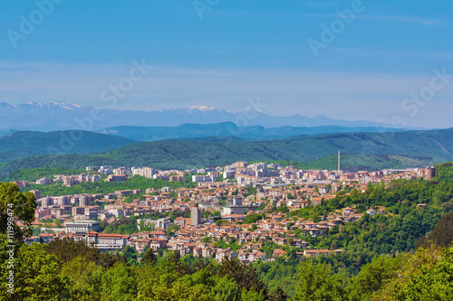 View over Veliko Tarnovo