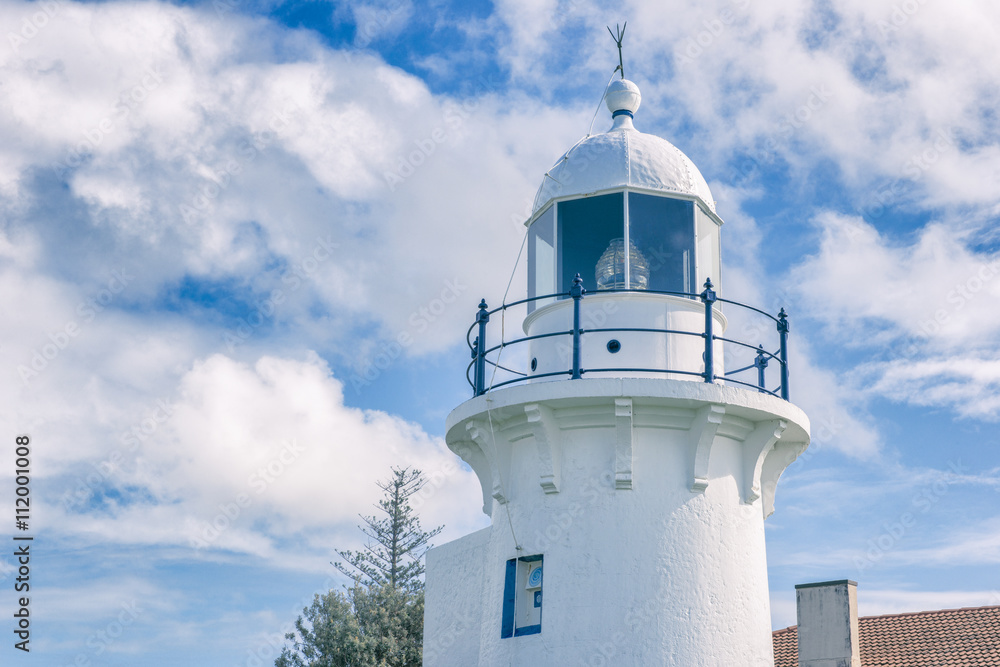 Ballina Lighthouse in New South Wales, Australia during the day.