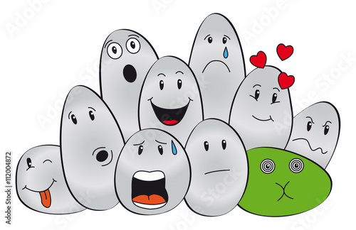 piedras emociones asco