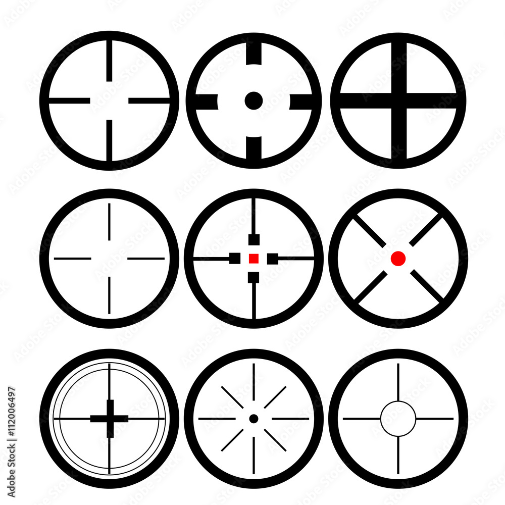 Fototapeta premium Set of different sights on a white background vector eps 10