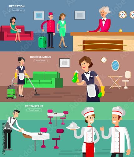 Hotel staff and service 
