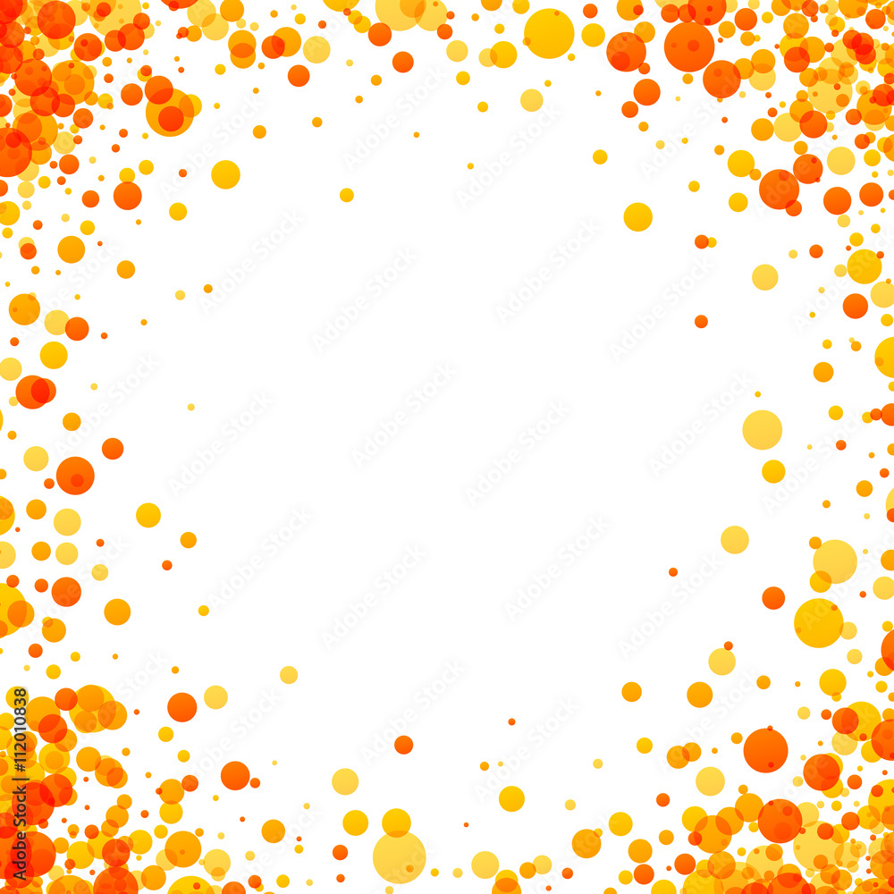 Background with yellow drops. Background with yellow drops.