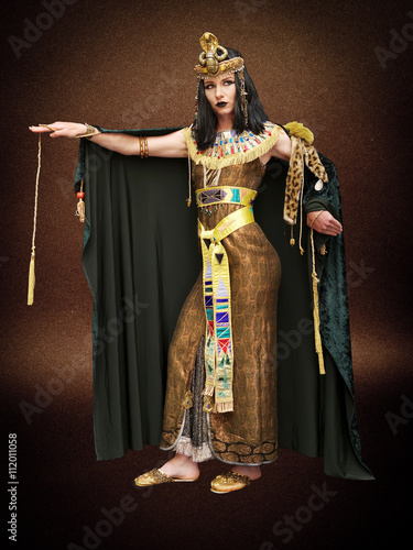 Woman in Cleopatra style