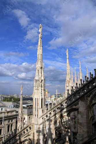 Cathedral of Saint Mary in Milan, Italy © Lucy 