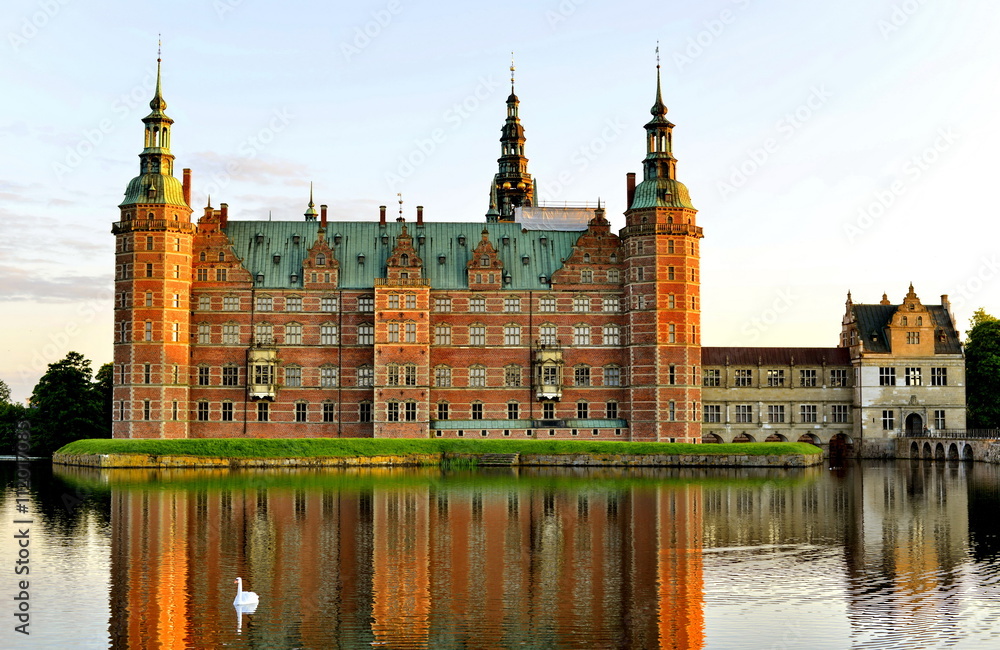 Fototapeta premium Frederiksborg Castle, Hillerod, Denmark