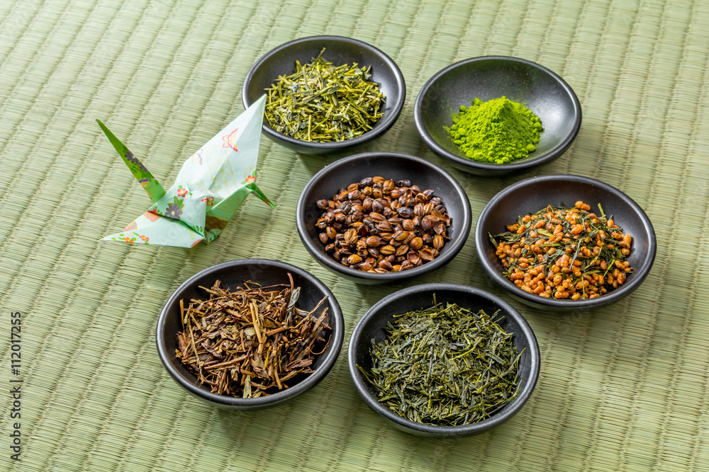 おいしい日本茶 Delicious Japanese green tea is various おいしい日本茶 Delicious Japanese green tea is various