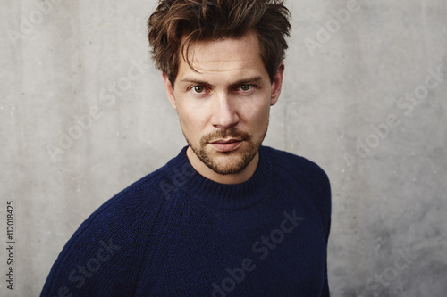 Photos Portrait of handsome man, close up