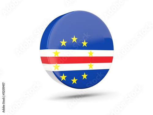 Free Download Round icon with flag of cape verde - GFXLoad