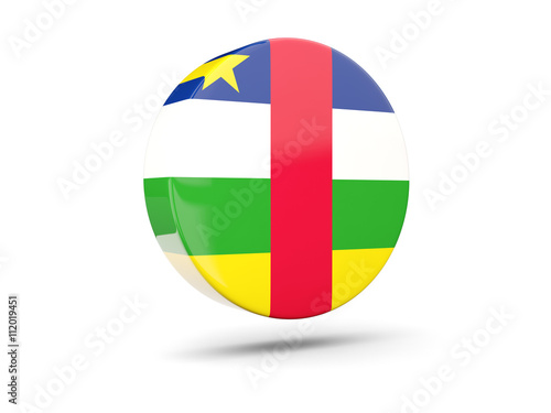 Free Download Round icon with flag of central african republic - GFXLoad