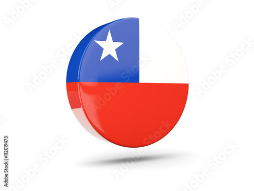 Round icon with flag of chile Free Download Round icon with flag of chile - GFXLoad