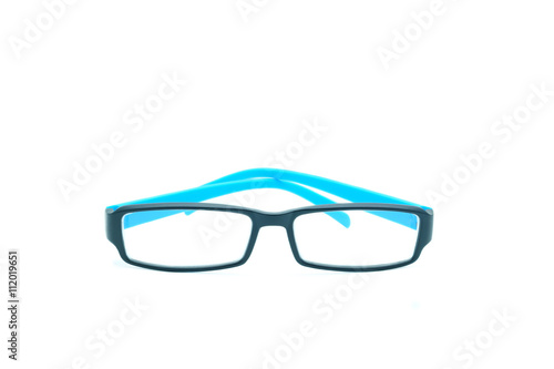 A black Frame eyeglasses.